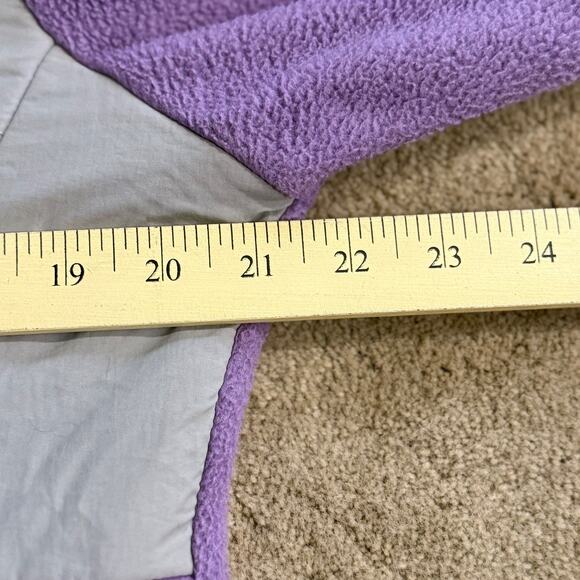The North Face Womens Jacket Large Purple Denali Full Zip Fleece Zip Pockets - Picture 5 of 8